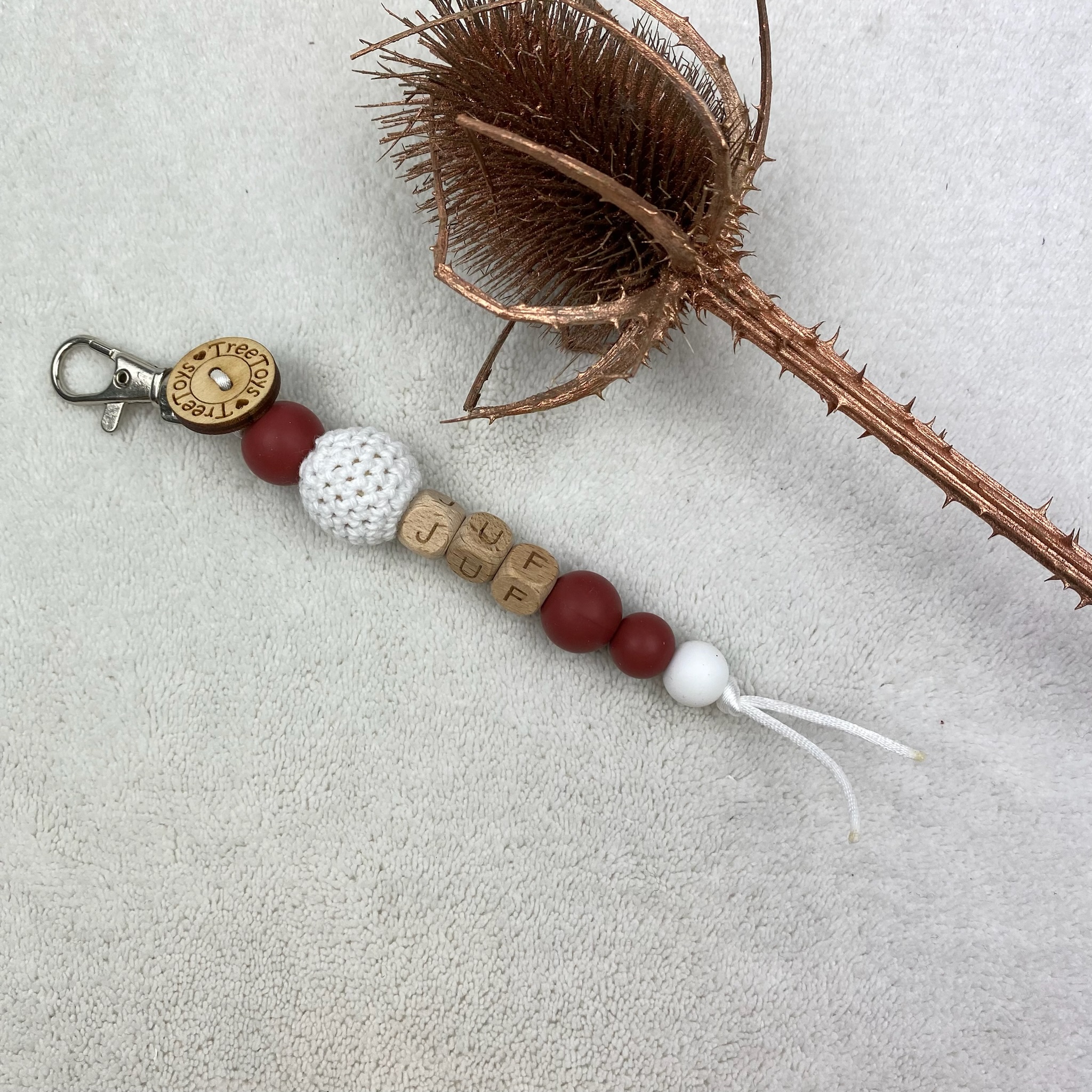 Tassenhanger ~ Bordeaux rood