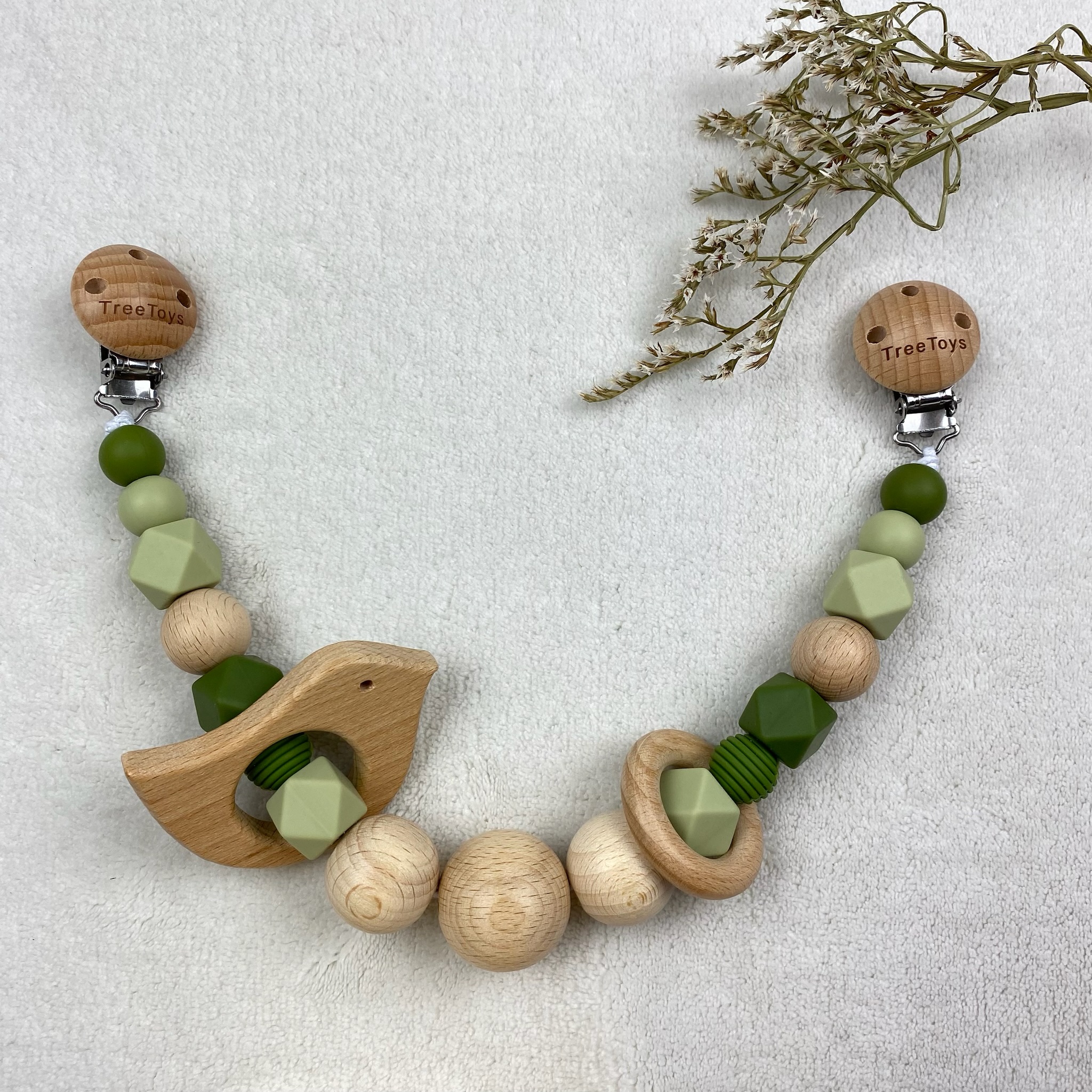 wagenspanner met naam voor kinderwagen baby