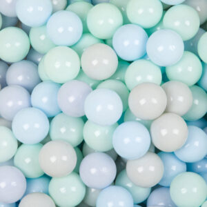 ballenbak ballen mint blauw