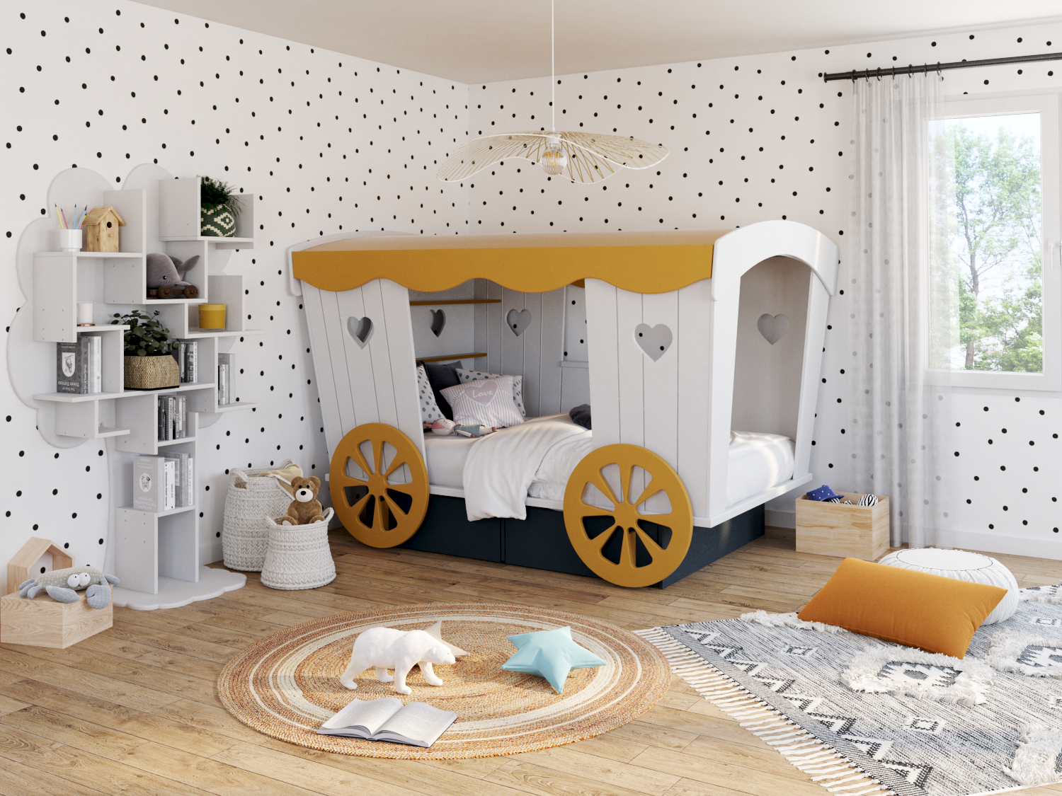 Kinderbed Woonwagen