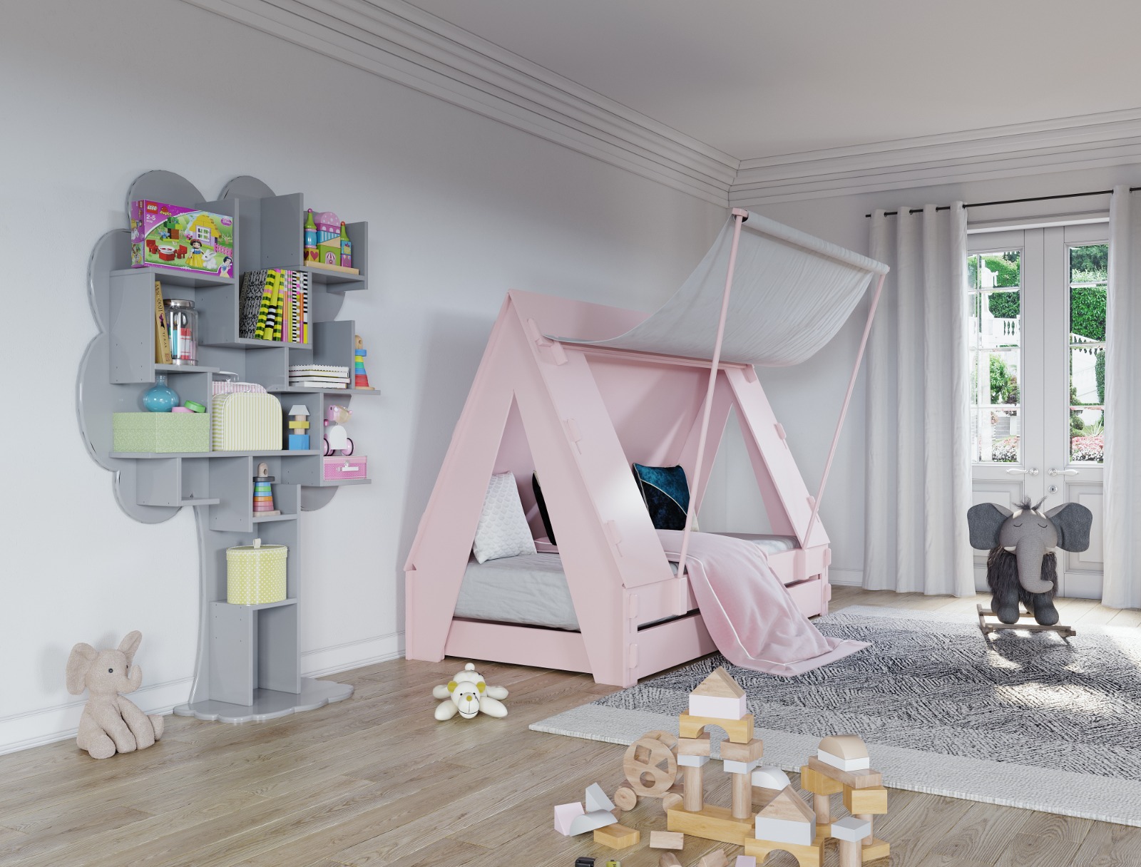 Kinderbed Tentbed