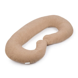 Zwangerschapskussen teddy beige 1