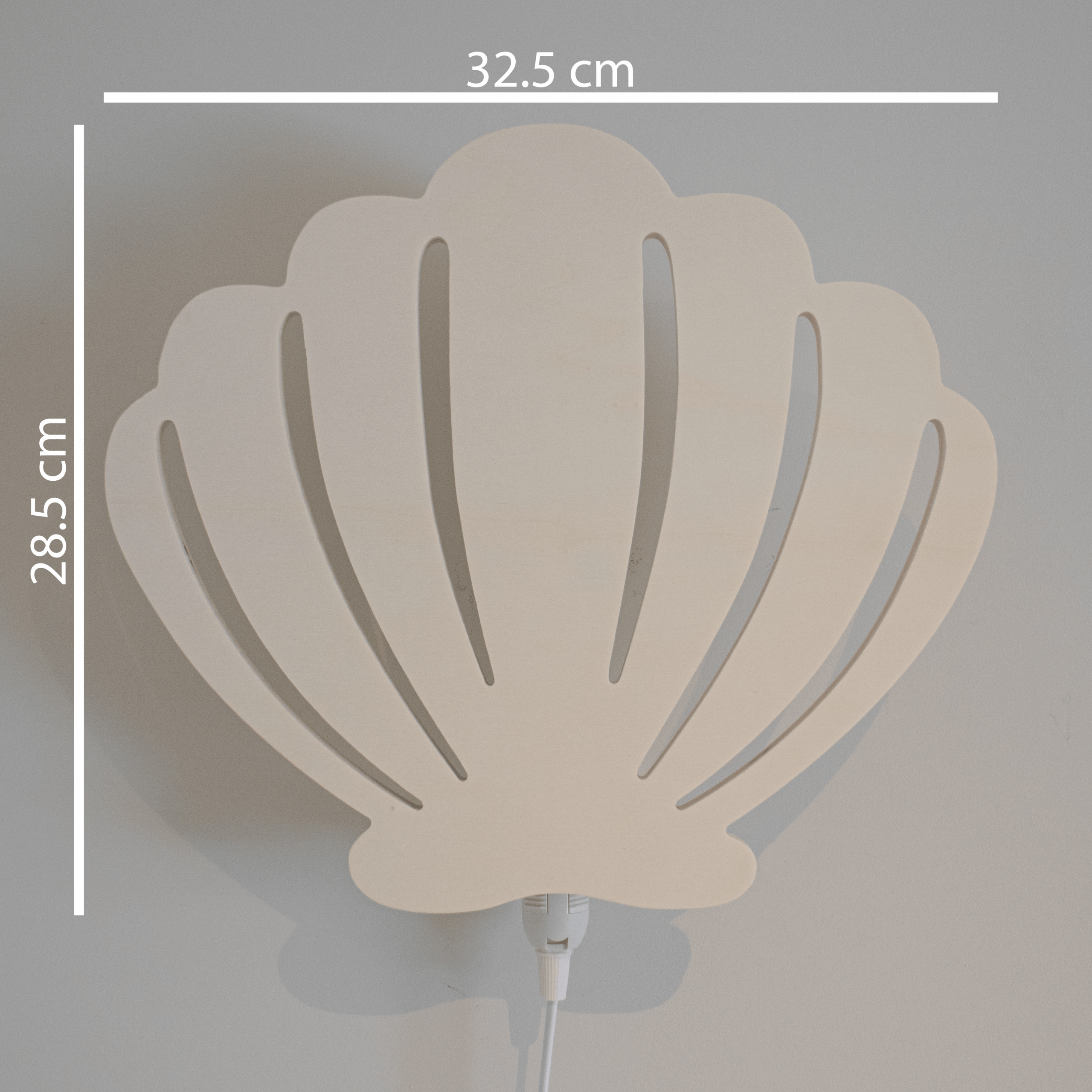 Houten wandlamp met naam IJsje met naam te personaliseren van TreeToys